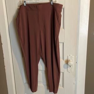 Darker blush pants